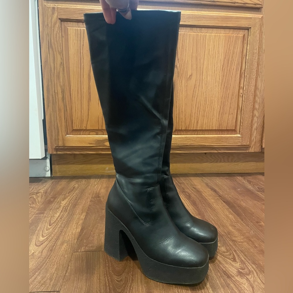 Abound Platform Faux leather knee high boots